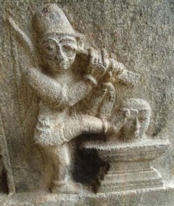 Kannappa-carving