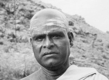 Kunju Swami in the 1960s.