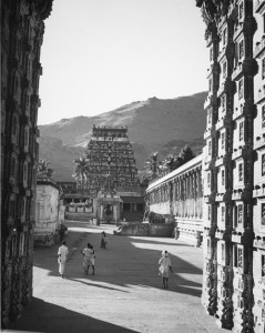 View through the Raja Gopuram entrance