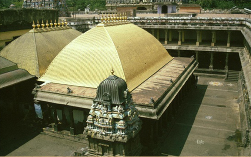 The Golden Hall at Chidambaram