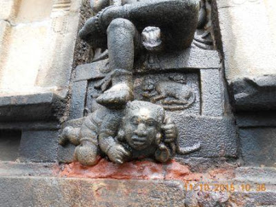 Muluyakan being crushed by Siva's foot