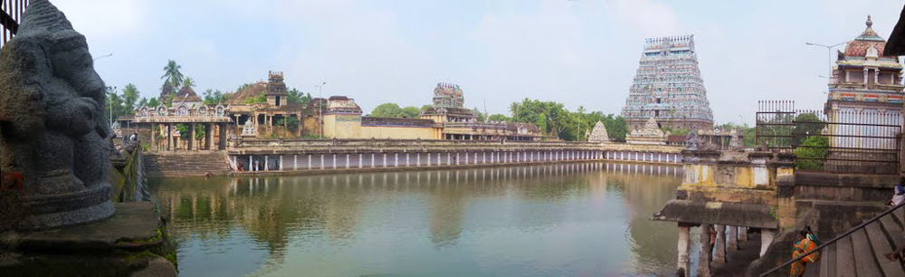 The ChidambaramTemple and its principal tank