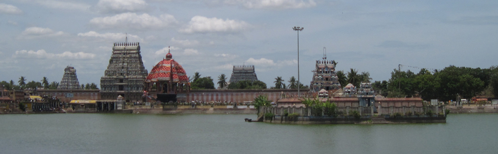 The temple at Tiruvarur