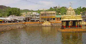 A tirtham in the Tirurttani temple
