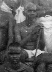 Bhagavan with Kunju Swami, 1922